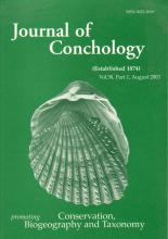 Journal of Conchology Volume 38