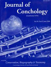 Journal of Conchology Volume 39